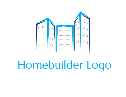 abstract building logo