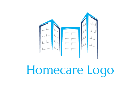 abstract building logo