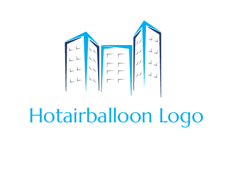 abstract building logo