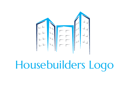 abstract building logo