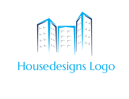 abstract building logo