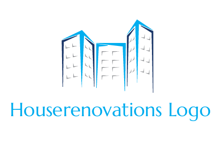 abstract building logo