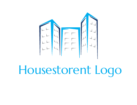 abstract building logo