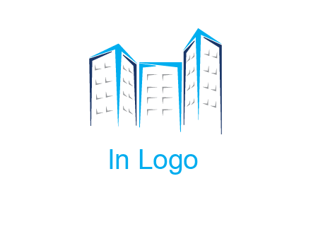 abstract building logo