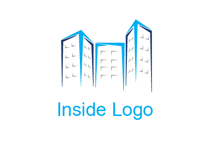 abstract building logo