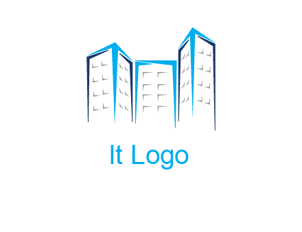 abstract building logo