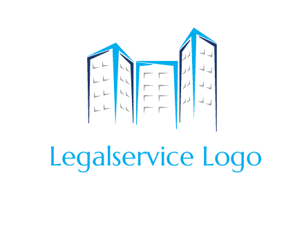 abstract building logo