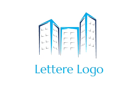 abstract building logo