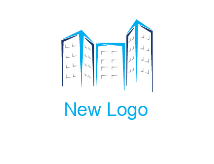 abstract building logo