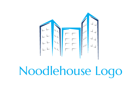 abstract building logo