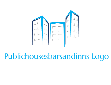 abstract building logo