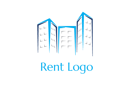 abstract building logo