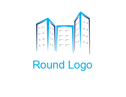 abstract building logo