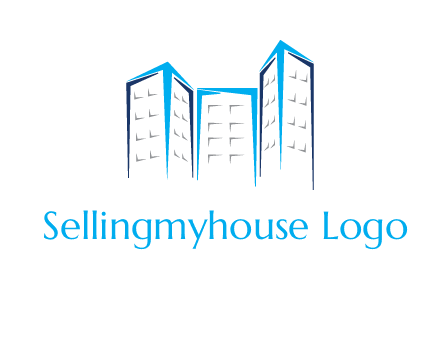 abstract building logo