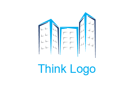 abstract building logo