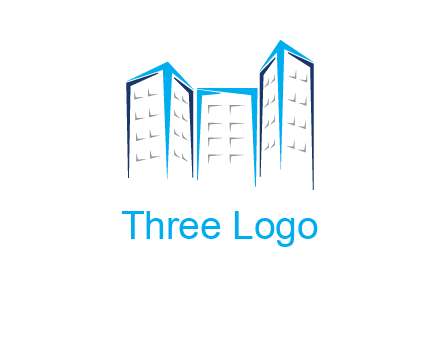 abstract building logo