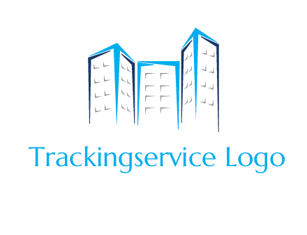 abstract building logo