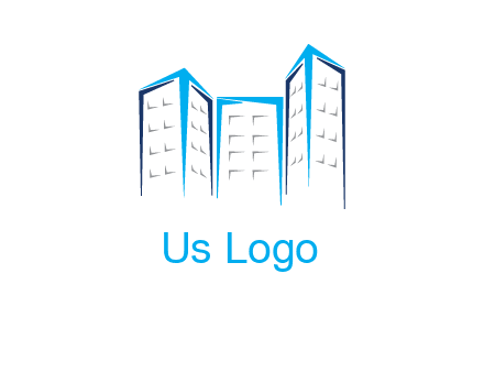 abstract building logo