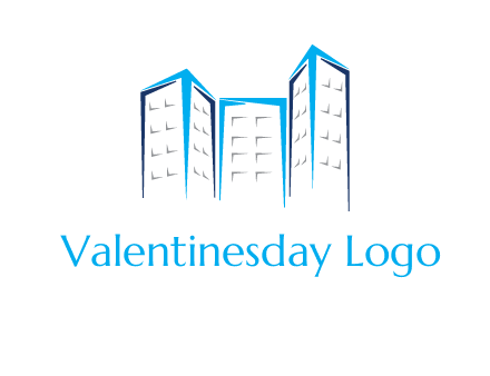 abstract building logo