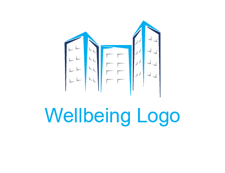 abstract building logo