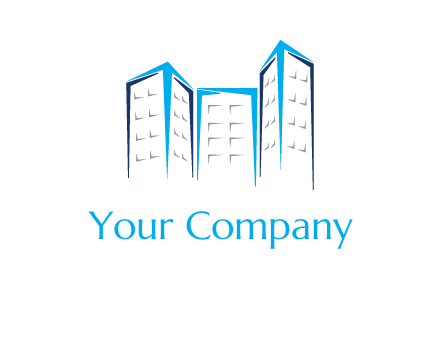 abstract building logo