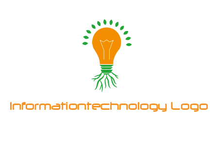 bulb information technology logo