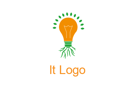 bulb information technology logo