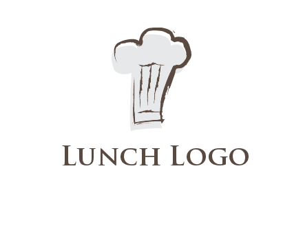 abstract chef cap icon