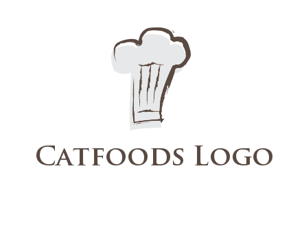 abstract chef cap icon