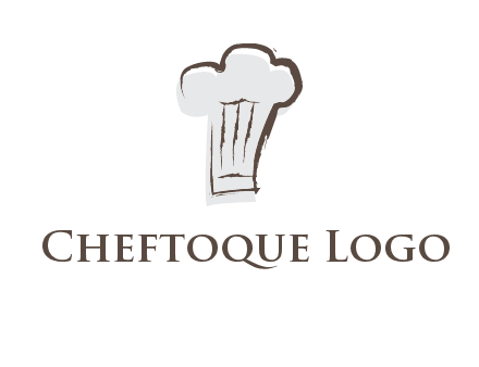 abstract chef cap icon