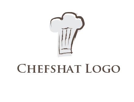 abstract chef cap icon