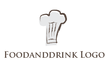 abstract chef cap icon