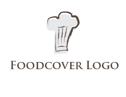 abstract chef cap icon