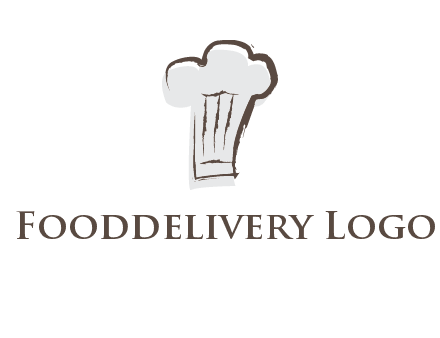 abstract chef cap icon