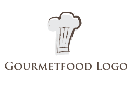 abstract chef cap icon