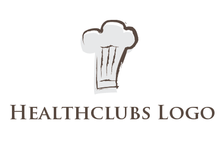abstract chef cap icon