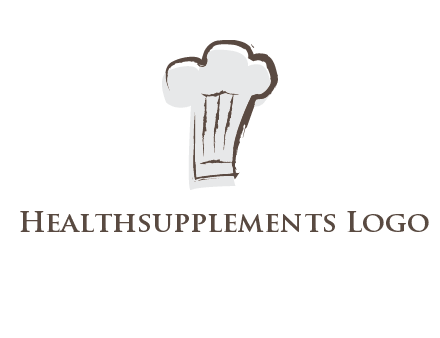 abstract chef cap icon