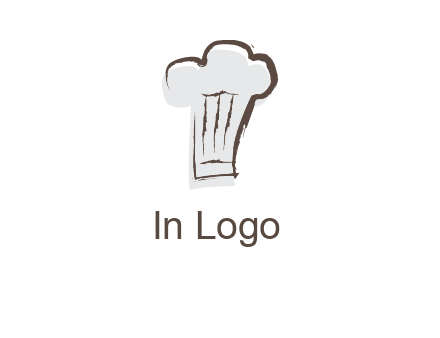 abstract chef cap icon