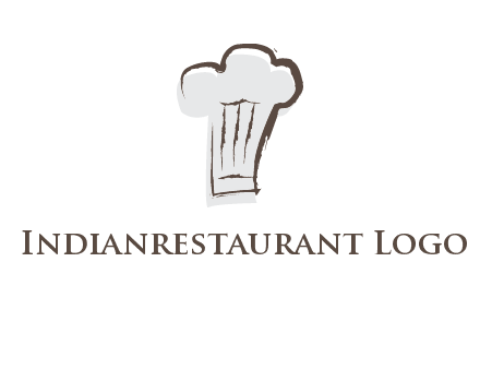abstract chef cap icon