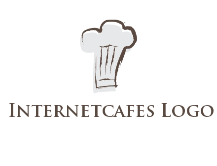 abstract chef cap icon