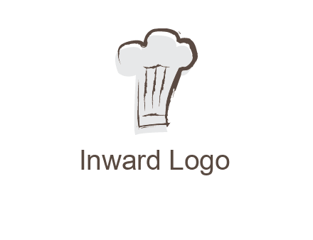 abstract chef cap icon