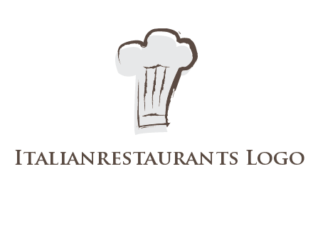 abstract chef cap icon