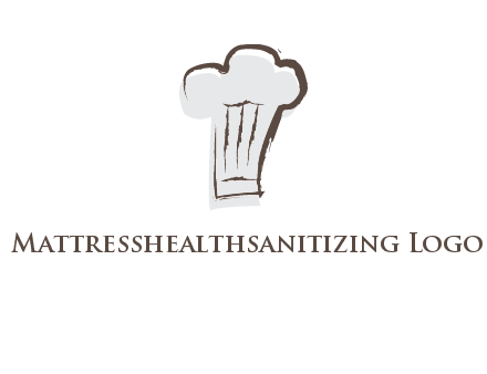 abstract chef cap icon