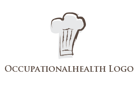abstract chef cap icon