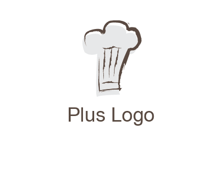 abstract chef cap icon