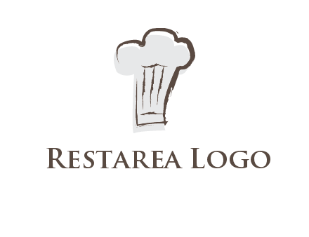 abstract chef cap icon