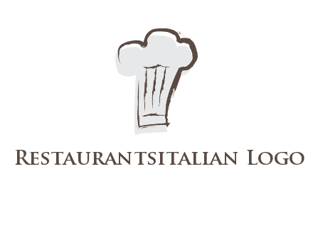 abstract chef cap icon