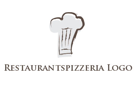 abstract chef cap icon