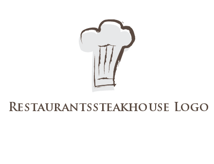abstract chef cap icon