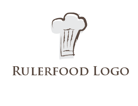 abstract chef cap icon